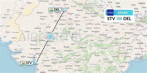 6e 646|6E646 Flight Status IndiGo Airlines: Surat to Delhi (IGO646).